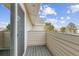 Private balcony with sliding glass door access at 10150 E Virginia Ave # 6-305, Denver, CO 80247