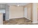 Dining area with hardwood floors and ceiling fan at 10150 E Virginia Ave # 6-305, Denver, CO 80247