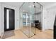 Home Office with glass enclosure right off the foyer at 3646 Quivas St, Denver, CO 80211