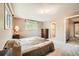Comfortable bedroom with soft carpeting, a window with a view, and a closet for ample storage at 3150 Lane Ct, Boulder, CO 80305