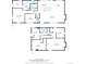 Detailed floor plan showcasing the layout of the home's rooms and dimensions of each room at 900 S Webster St, Lakewood, CO 80226