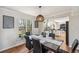 Bright dining area with views to updated kitchen and backyard at 12807 Garfield Cir, Thornton, CO 80241