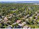 Wide aerial view of the house and neighborhood at 3792 E Briarwood Ave, Centennial, CO 80122