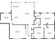 Floor plan displays a 3 bedroom, 2 bath home with Gathering room and kitchen at 3792 E Briarwood Ave, Centennial, CO 80122