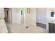 Bathroom with walk-in closet and separate toilet room at 16486 Florawood Pl, Monument, CO 80132