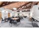 Spacious recreation room featuring tables, chairs, and pool tables at 3470 S Poplar St # 401, Denver, CO 80224