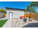 Backyard featuring a modern patio with stylish seating and a fire pit, perfect for outdoor gatherings at 1911 S Lafayette St, Denver, CO 80210