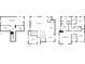 Floorplan view of home's 3 floors featuring bedrooms, bathrooms, kitchen, living room, and recreation room at 1911 S Lafayette St, Denver, CO 80210