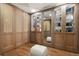 Custom closet with glass doors, shelving, and ample storage space at 425 Monroe St, Denver, CO 80206