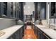 Gourmet kitchen featuring custom cabinetry, marble countertops, and professional-grade stainless steel appliances at 425 Monroe St, Denver, CO 80206
