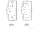 Detailed floor plan of the home's layout, showing the dimensions of each room at 4582 W Alameda Ave, Denver, CO 80219