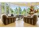 Relaxing sitting area with views of the surrounding nature at 1250 Dolan Dr, Monument, CO 80132