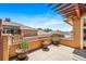 A wide balcony featuring an incredible view of the neighborhood at 8626 Gold Peak Dr # B, Highlands Ranch, CO 80130