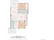Detailed floor plan showcasing the layout of the home, including room dimensions and features at 8626 Gold Peak Dr # B, Highlands Ranch, CO 80130