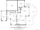 Detailed floor plan illustrating the layout of the main level, highlighting the kitchen, living room, and bedrooms at 12350 Turquoise Terrace St, Castle Pines, CO 80108