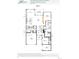 First floor plan showcasing kitchen, great room, primary suite, and two-car garage at 6529 Still Pine Cir, Castle Pines, CO 80108
