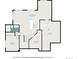 Basement floor plan featuring a recreation room, kitchenette, wine room, utility, bathroom, and bedroom at 7692 Weaver Cir, Castle Rock, CO 80104