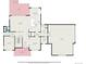 Detailed floor plan showcasing layout of kitchen, dining, garage, and living areas at 7692 Weaver Cir, Castle Rock, CO 80104