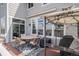 Back patio with outdoor dining and grill area that's perfect for entertaining guests at 7692 Weaver Cir, Castle Rock, CO 80104