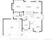Main level layout with kitchen, living room, office, and garage at 7038 Russell Ct, Arvada, CO 80007