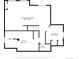 Basement floorplan featuring a rec room, utility room, bedroom, and bathroom at 10890 Willow Reed West Cir, Parker, CO 80134