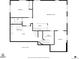 Basement plan showing bedrooms, recreation room, kitchen, utility, and bathroom at 7949 S Elk Way, Aurora, CO 80016