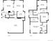 Detailed floor plan showcasing layout of living spaces, bedrooms, bathrooms, and garage on two floors at 2119 W 101St Cir, Thornton, CO 80260