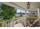 Relaxing front porch view offers a glimpse of the neighborhood and street, creating a welcoming entrance at 1024 34Th St, Denver, CO 80205