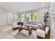 Living area with modern seating, hardwood floors, natural light, and neutral tones at 3793 S Sebring Ct, Denver, CO 80237