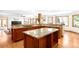 Spacious eat-in kitchen features an island, granite counter tops and plenty of storage at 1437 Cassin Ct, Boulder, CO 80303