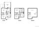 Detailed floor plan showcasing the layout of the first and second floors, as well as the basement at 12411 Irving Dr, Broomfield, CO 80020