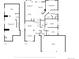 Complete floor plan displaying layout of main level with bedrooms, and basement with recreation room at 1376 Banner Cir, Erie, CO 80516