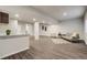 Finished basement area with kitchenette, perfect for entertaining or as an in-law suite at 17620 Leisure Lake Dr, Monument, CO 80132
