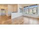 Inviting living room featuring hardwood floors and bright natural light at 12625 Madison Way, Thornton, CO 80241