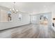 Bright living room with recessed lighting, and large windows to let in plenty of natural light at 564 Penn Rd, Elizabeth, CO 80107