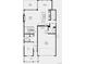 Detailed floor plan showing layout of the home with kitchen, living room, garage, and other rooms at 8958 Whiteclover St, Littleton, CO 80125