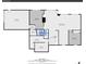 Floor plan with two bedrooms, recreation room, garage and storage areas at 7753 Red Fox Dr, Evergreen, CO 80439