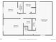 Basement floor plan featuring bedrooms, bathroom, Gathering room, closets and stairs at 10895 Fairfax Way, Thornton, CO 80233