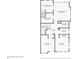 Detailed floor plan showcasing the layout of the second floor at 7814 Inverness Blvd, Englewood, CO 80112