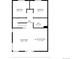 Downstairs floor plan featuring bedrooms, bathroom, kitchen, and living room at 1777 Main St, Georgetown, CO 80444