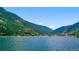 Picturesque lake view surrounded by lush mountains and charming homes at 1777 Main St, Georgetown, CO 80444