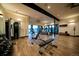 Well-equipped gym with modern exercise machines and ample workout space at 7243 Prairie Sage Ln, Littleton, CO 80125