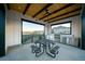 Enjoy outdoor dining with a stainless steel grill and views of the neighborhood at 7243 Prairie Sage Ln, Littleton, CO 80125