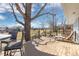 Spacious deck with views of a golf course, lounge chairs, and outdoor seating at 538 Fairfield Ln, Louisville, CO 80027