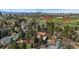 Aerial view of the property, highlighting its proximity to the Denver Country Club Golf Course at 2111 E Alameda Ave, Denver, CO 80209