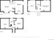 Floorplans featuring floors 1, 2, and 3 with corresponding room dimensions at 9713 W Chatfield Ave # H, Littleton, CO 80128