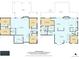 Combined floorplans showing bedroom, Gathering room, kitchen, dining, mud room and patio layout at 2231 Meadow Green Cir, Franktown, CO 80116