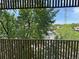 Enjoy a private balcony space with green tree and street views at 8060 E Girard Ave # 504, Denver, CO 80231