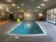 Bright indoor pool with clean, clear water and ample space for swimming and recreation at 8060 E Girard Ave # 504, Denver, CO 80231