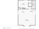 Second floor plan with bedrooms, kitchen, living room and dining room at 4749 Starfire Cir, Castle Rock, CO 80104